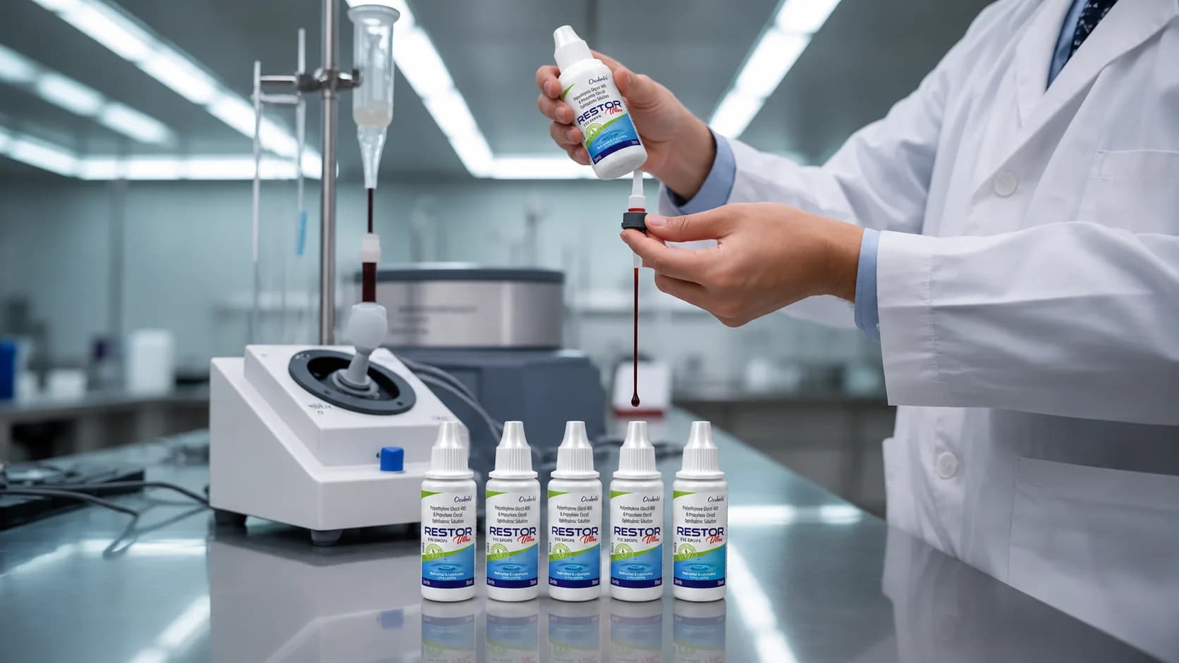 World-class ophthalmic manufacturing and quality control facility