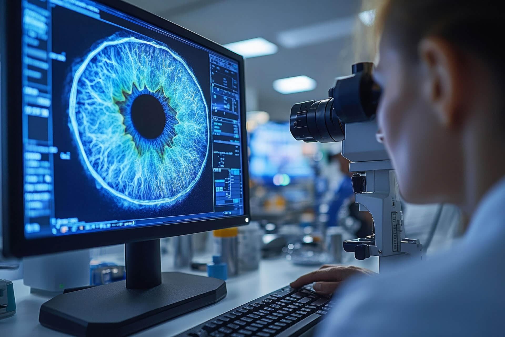 Ophthalmology team supporting patient-focused mission care